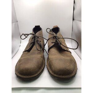 Crevo Memory Foam Mens Size 8 Ankle Boots Brown